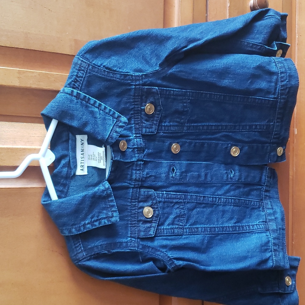 Girls size 4T Artisan NY Jean Jacket